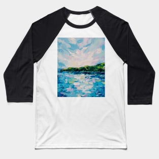 Tropical Day - Abstract Landscape painting Baseball T-Shirt